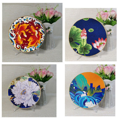 Cloisonne painting diy make Material package introduction beginner Safety Joy Written words decorate Decoration gift