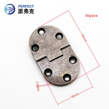 家具翻板合页锌合金牛排合页古铜色家具铰链桌子盖板翻转合页