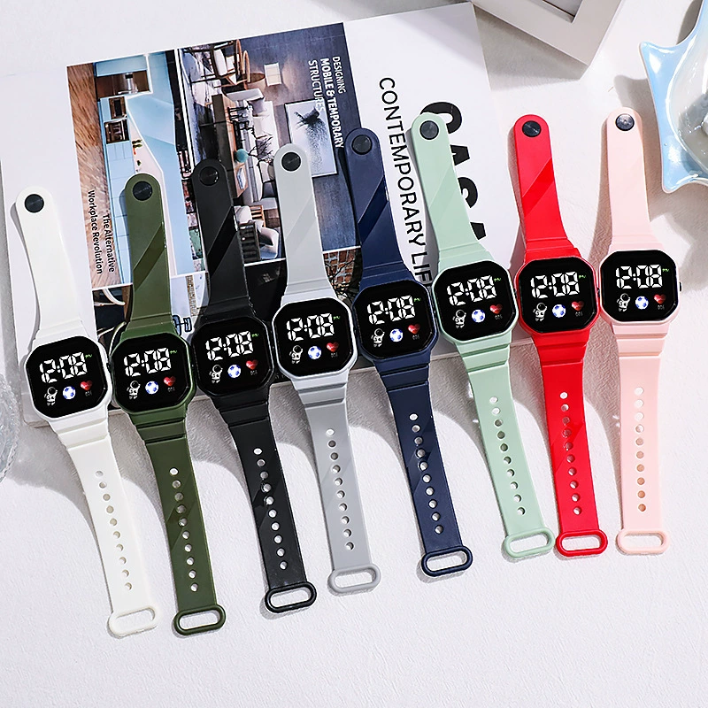 Space digital watch Capacious, high-quality dial, multi-color options