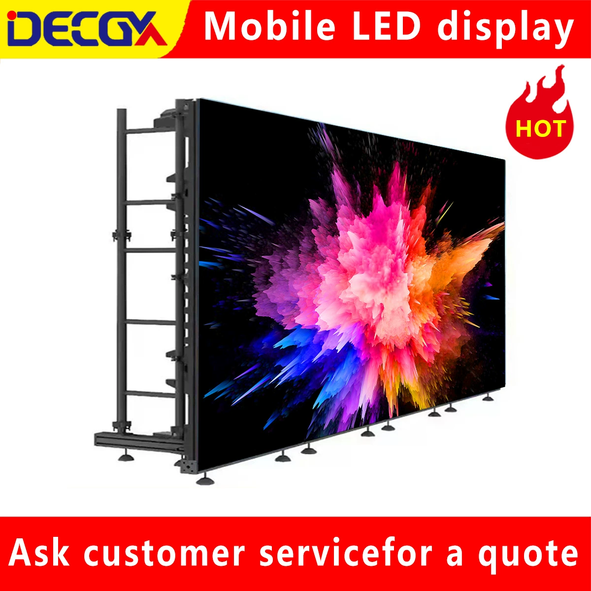 Статичный LED экран на сцене аренда P3.91P2.604P2.976 дисплей HD внутренняя и наружная водостойкая рекламная система