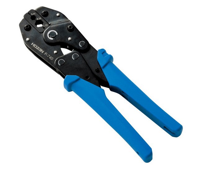 森川贸易日本 HOZAN 宝三P-740 压接钳 压着工具 P740