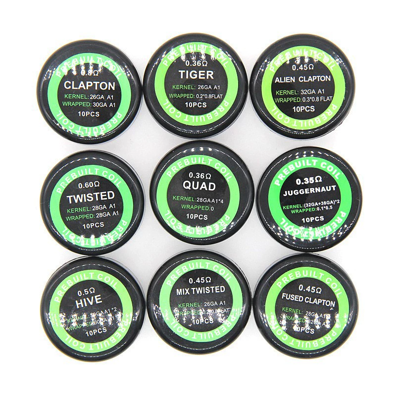 Причудливый нагревательный провод Чужой Clapton Чужой готовый провод сопротивления Clapton нагревательный провод