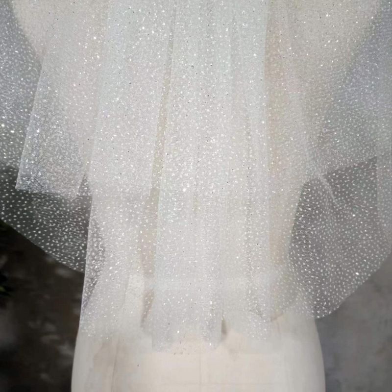 Short bride's veil, wedding dress, accessory
