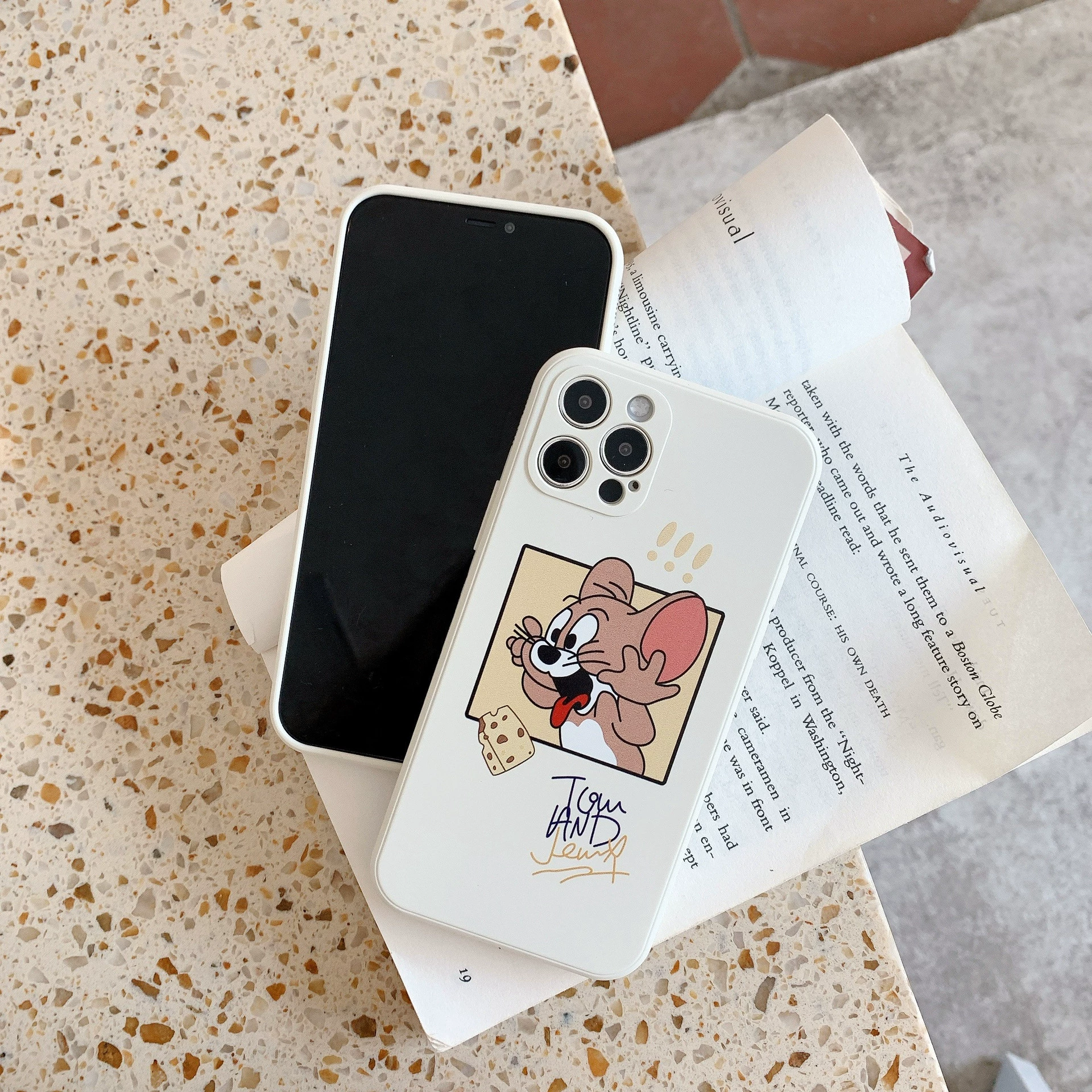 Кейс для iPhone 7/8–iPhone 16 серия в стиле «Том и Джерри» – Dice Art, собственный бренд