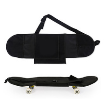 滑板背包长板滑板包袋单肩四轮滑板背包收纳双翘便携挎包