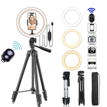 26cm Photo Ringlight Led Selfie Ring Light Phone Remote Cont