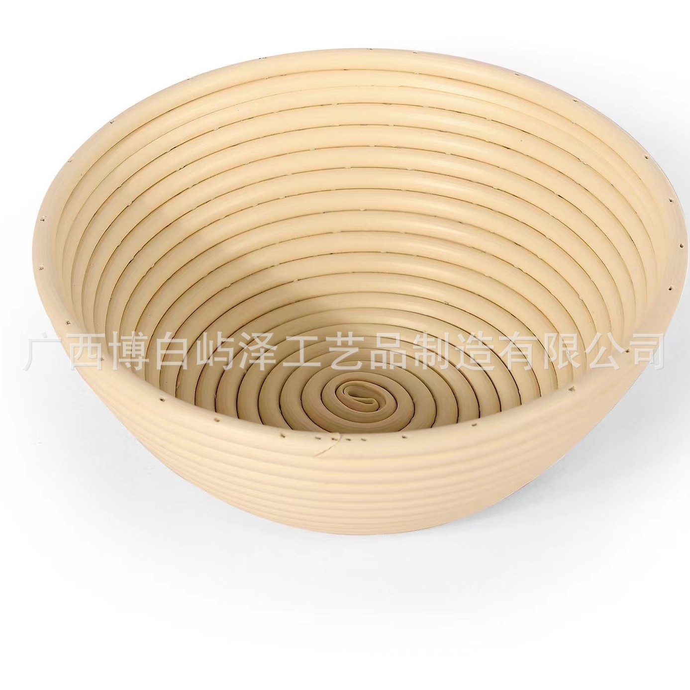 Venta caliente cesta de fermentación de pan de PP cesta de pan de ratán de imitación cesta de ratán de goma trenzada panadería europea lavable al por mayor