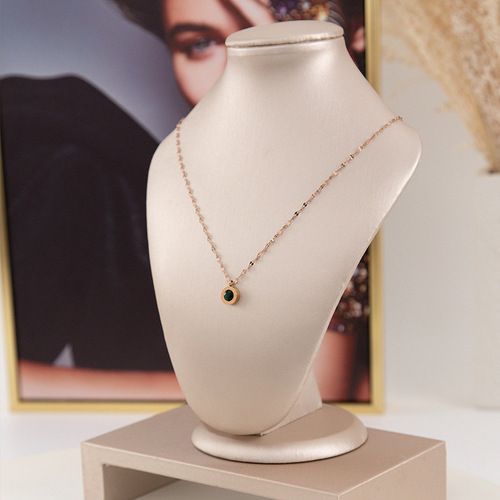Necklace display stand neck live broadcast necklace model vertical jewelry display stand necklace hanger jewelry display props