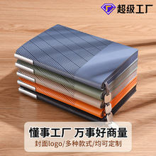 a5笔记本定制厚本子办公用小日记本礼盒套装b5商务记事本子高颜值