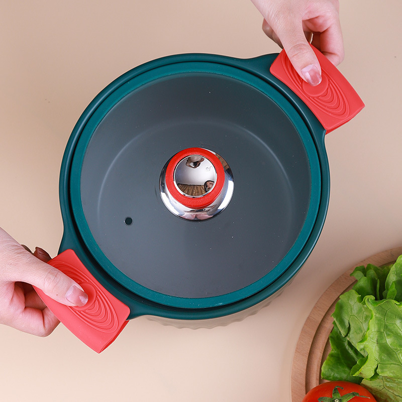 Silicone Sandpot Handle Cover High-Temperature Resistant Anti-Slip Pot Handle Cover Cast Iron Casserole Handle Cover Manufacturer Wholesale