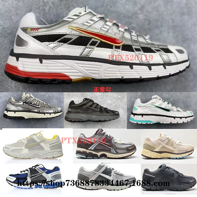 Putian Shoes Pure Original P-6000 Спортивная обувь Мужская летняя обувь Zoom Vomero 5 since72 Повседневная женская обувь для бега