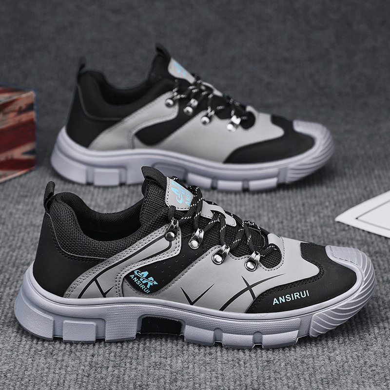Zapatos de hombre de otoño deportes de ocio al aire libre zapatos de montaña sitio de trabajo impermeable antideslizante desgaste zapatos de protección laboral