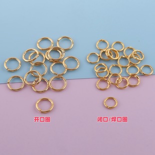 14k����ɫ�~��Ȧ �_��Ȧ����Ȧ �]��Ȧƽ��Ȧdiy�_�ڭh�B���Ʒ