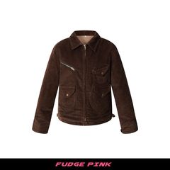 Fudge Pink 25秋季New美式辣妹高品质修身短款夹克外套