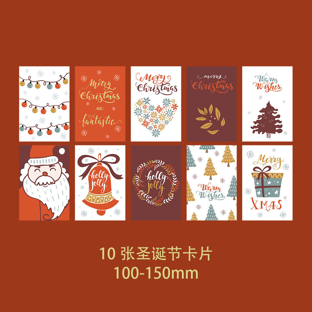 Colección de cientos de tarjetas de postal, estilo ins, estilo anime japonés, estilo retro, arte festivo, suministros culturales y creativos