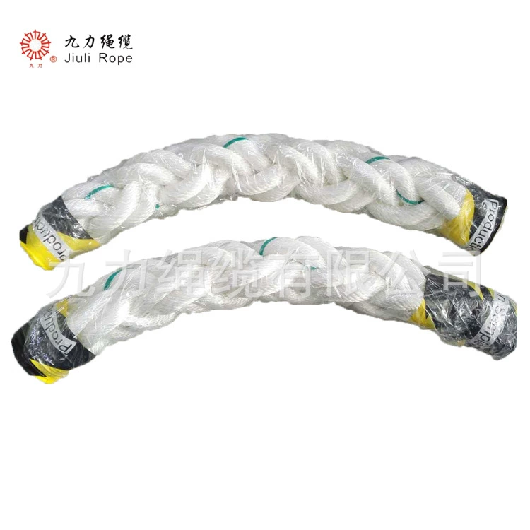 Полипропиленовая нить, восьмижильный кабель, морская полипропиленовая веревка, диаметр 96 мм, длина 100 м, с зеленым маркировочным кабелем