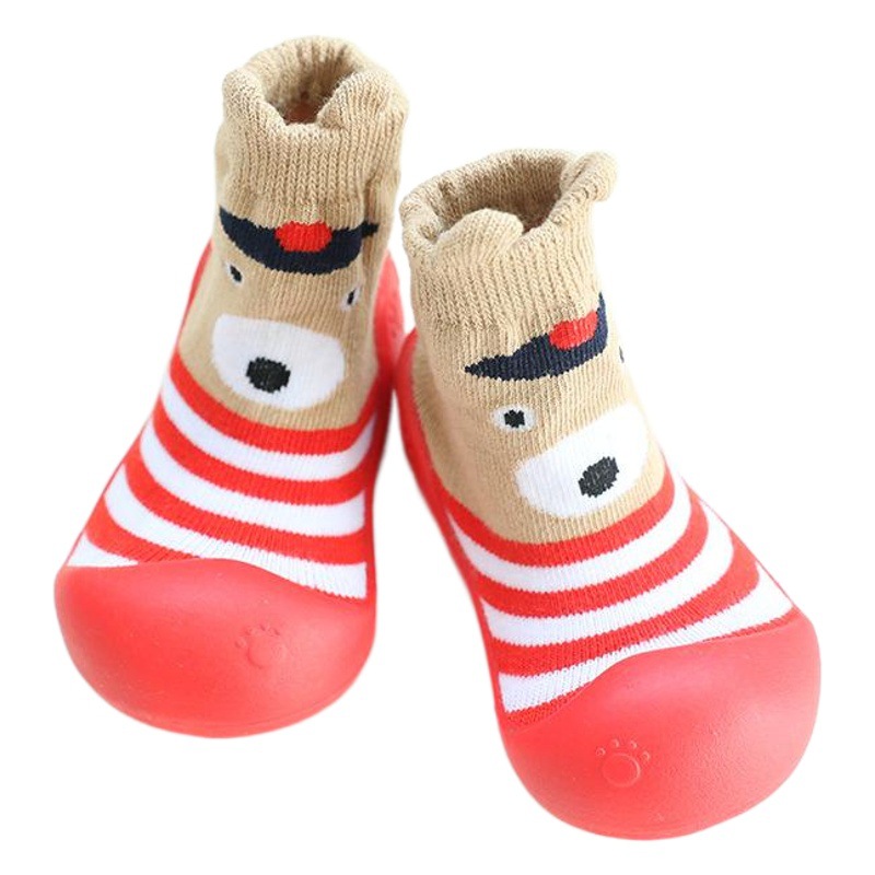 Bebé zapatos de niño de interior distribución de los niños antideslizante suela suave zapatos nuevo bebé suela de goma al aire libre zapatos de los NIÑOS Calcetines al por mayor