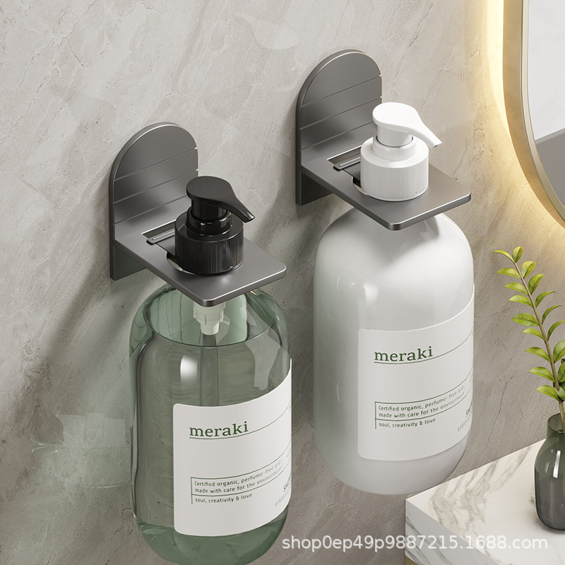 Bathroom Wall-Mounted Multifunctional Storage Rack, No-Drill Drainage Stable Holder for Shower Gel, Shampoo, and Hand Soap Bathroom Wall-Mounted Multifunctional Storage Rack, No-Drill Drainage Stable Holder for Shower Gel, Shampoo, and Hand Soap
