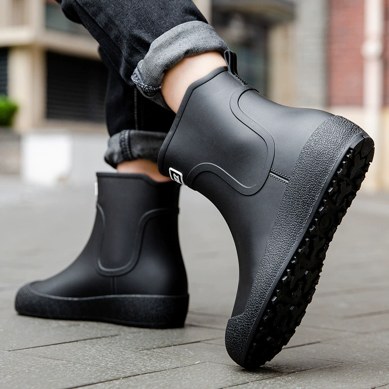 Fashionable footwear, non-slip chelsea, boots for beloved for men and women, shoes, mid-length