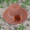 Summer Korean version of fashion bow ladies straw hat straw hat sea brima brim sunscreen sun beach hat sunscreen sun hat