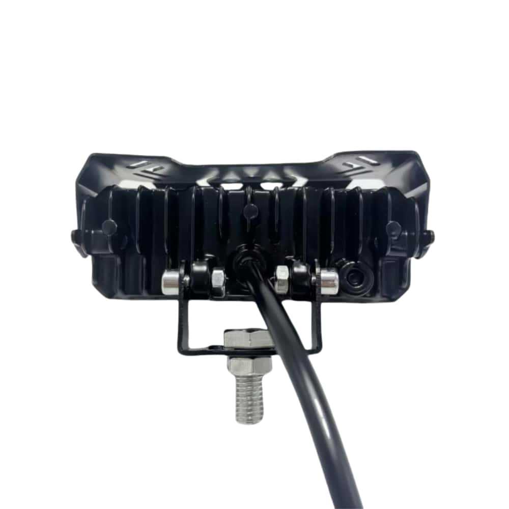 Cross-Border Motorcycle and Electric Vehicle Led Spotlight, Yellow and White Dual-Color External Modified Headlight, Road Paving Headlight