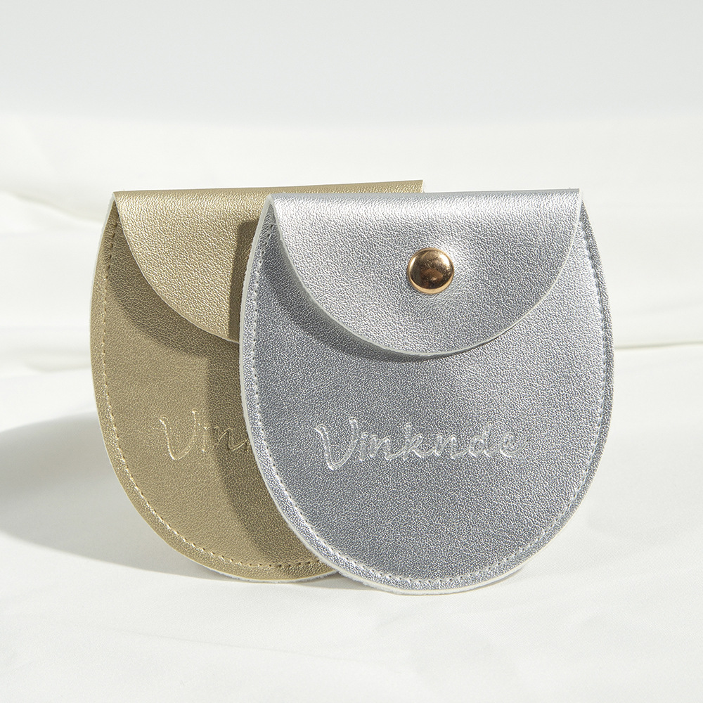 1 Piece Pu Leather Simple Style Daily Solid Color Jewelry Packaging Bags display picture 7