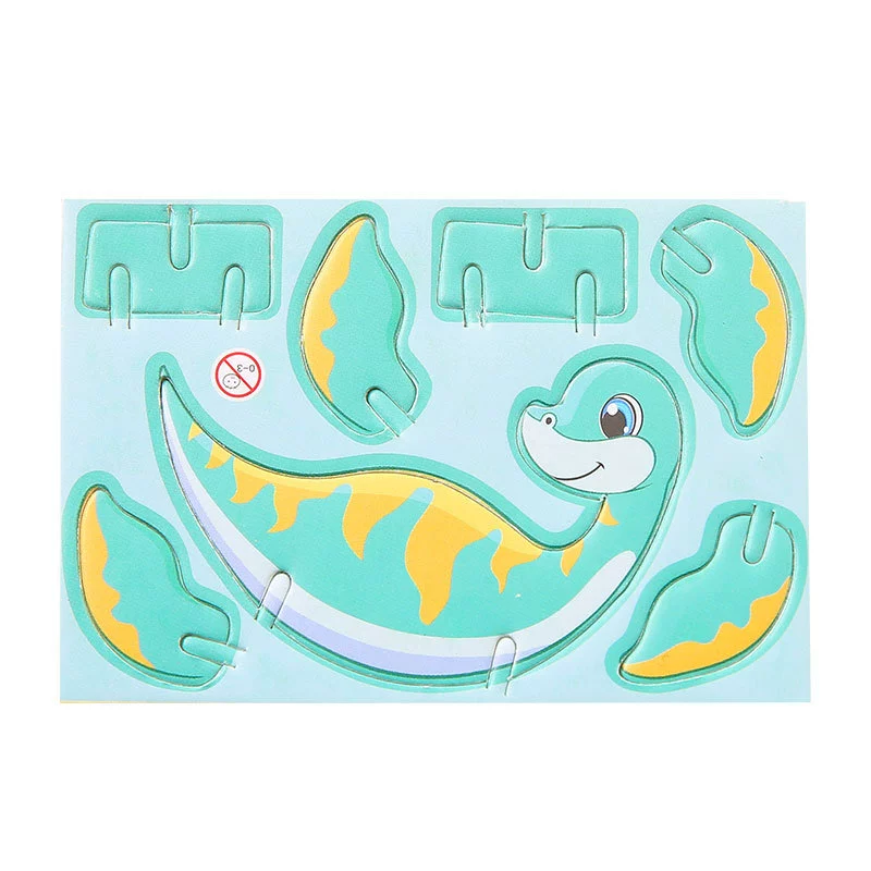 Cute brainteaser, cognitive three dimensional toy, early education