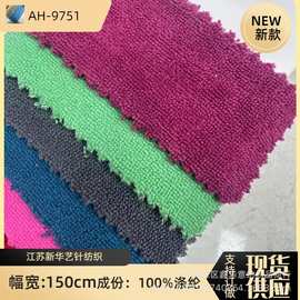 现货 涤锦双面纬编毛巾布 360g双面蚂蚁布 柔软亲肤酒店浴巾浴袍