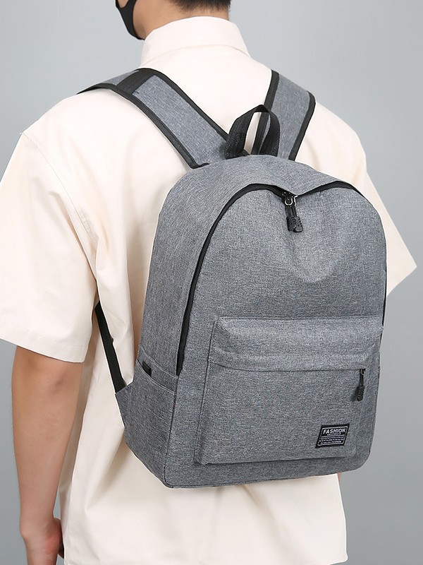 Mochila de tela Oxford simple casual de gran capacidad transfronteriza, mochila de estilo coreano, bolsa de computadora de viaje para estudiantes de secundaria image 6