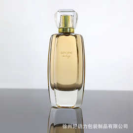 大容量香水瓶卡口透明补水按压喷雾瓶化妆品空瓶透明高档玻璃瓶子