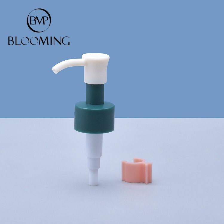 新款20/24牙按压卸式油泵塑料PP卸妆油泵头 化妆品包装保护罩泵头