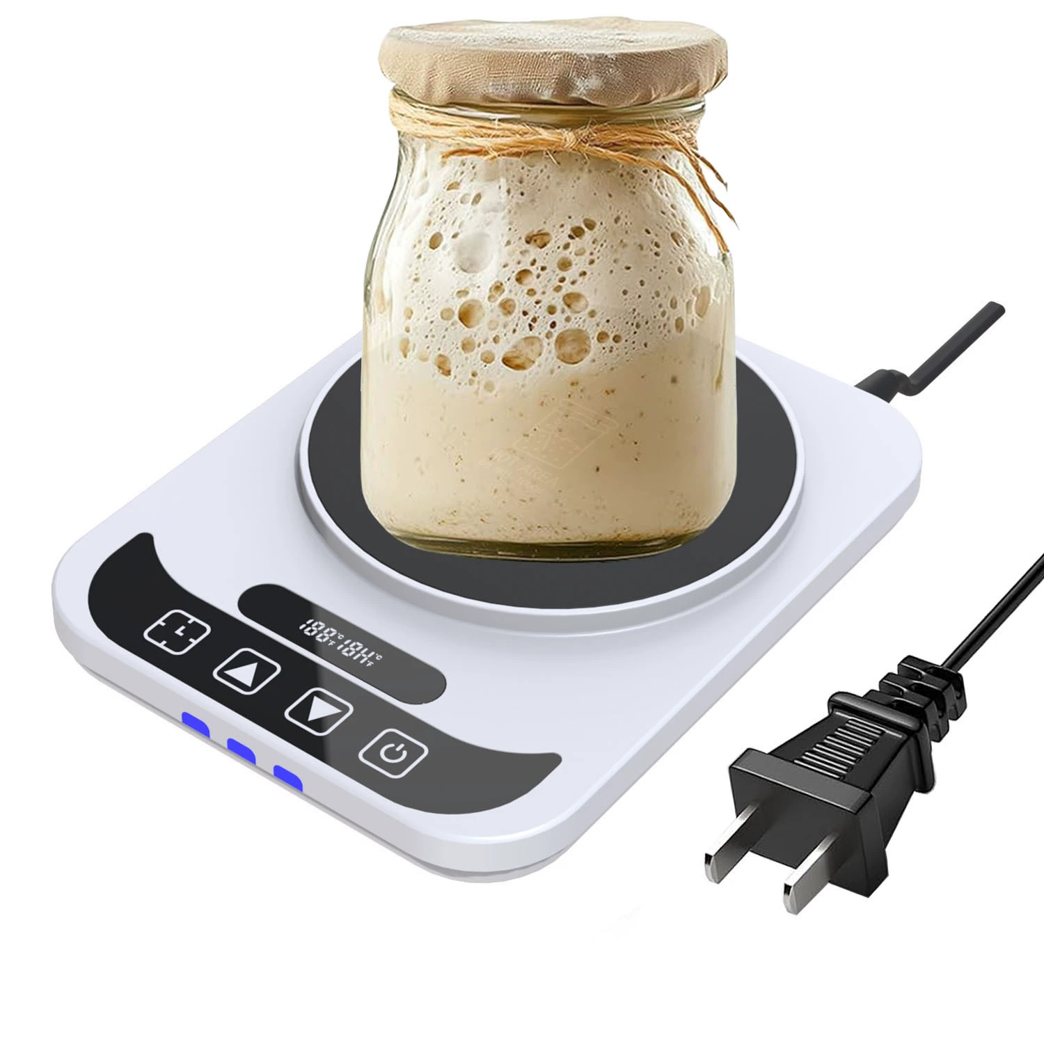 Amazon Breaster тесто ферментер с подогревом подстаканник хлеб молоко брожение коврик по Фаренгейту