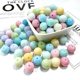 10mm Macaron Ceramic Beads Beaded Bracelet DIY Accessories Bracelet Jewelry Beads Loose Beads Women's Candy Colorful