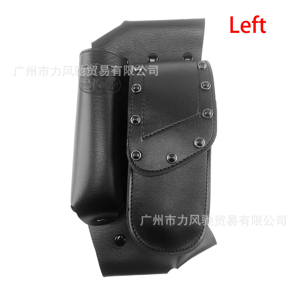 Aplicable para accesorios de motocicleta Harley doble lámpara bolsa de hervidor de agua parachoques deslizante bolsa de almacenamiento bolsa de carretera bolsa colgante