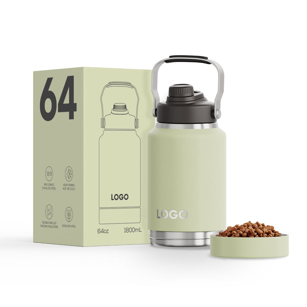 Olla espacial tres en uno de 32oz transfronteriza, manija de acero inoxidable 304 personalizada, olla espacial, taza termo para exteriores