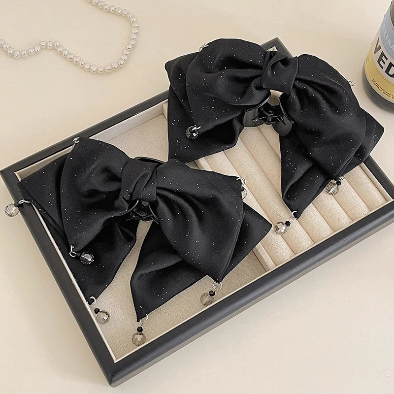 Clip de agarre de arco flotante delicado clip de cabello de alta gama para mujeres en la parte posterior de la cabeza clip de tiburón clip de cabello clip de cola de caballo clip de cabello