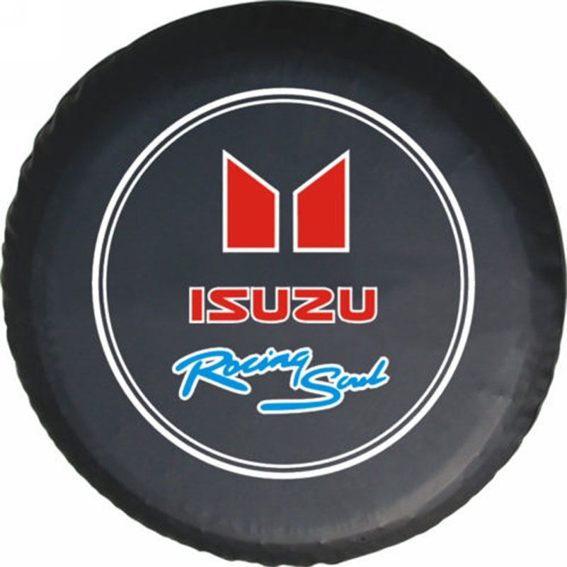 Car Spare Tire Cover for Suzuki Jimny Thickened Pvc Leather Off-Road Suv Dustproof Rainproof Tire Protective Cover
