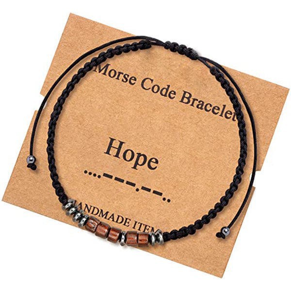 15g Weight Iron Stone Pendant Material Drawstring Bracelets Classification rope Chain Material 1 Piece Quantity Holiday, Daily Occasion rope, Iron Stone Material Geometric Pattern Unisex Gender Beaded, Braid Design Classic Style Style Classic Style Geometric Rope Iron Stone Wholesale Drawstring Bracelets 2