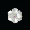 DIY shell Petalial Handmade Carving Drilling Flower Whitening White Shell Material Accessories Accessories Accessories B1-B24