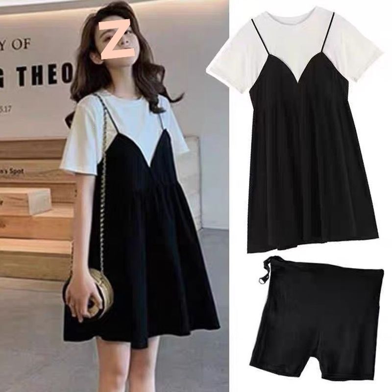 Trendy Maternity Summer Outfit Set 2026 New Summer Dress Summer Top European and American Style High-End Dress Trendy Maternity Summer Outfit Set 2026 New Summer Dress Summer Top European and American Style High-End Dress