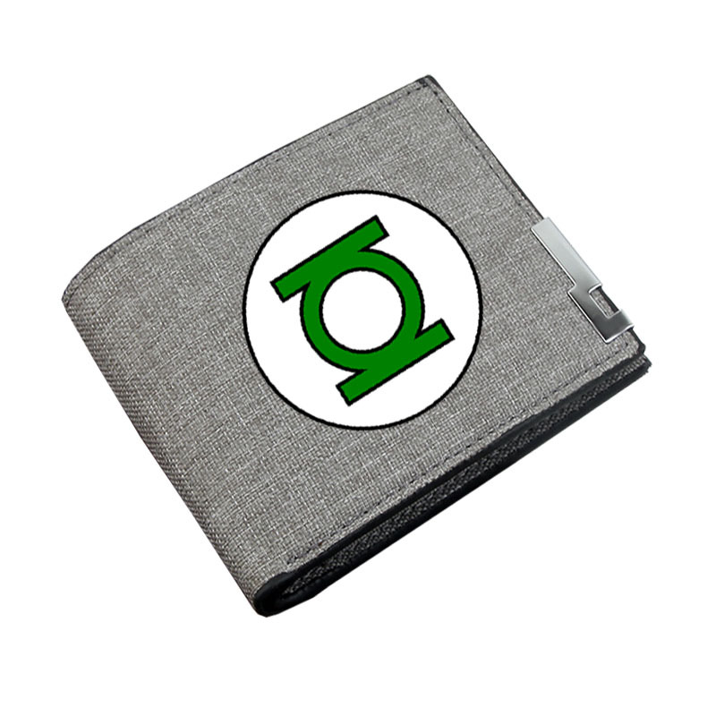 Anime Marvel héroe Marvel Comics estudiante monedero hombres y mujeres lienzo cartera corta