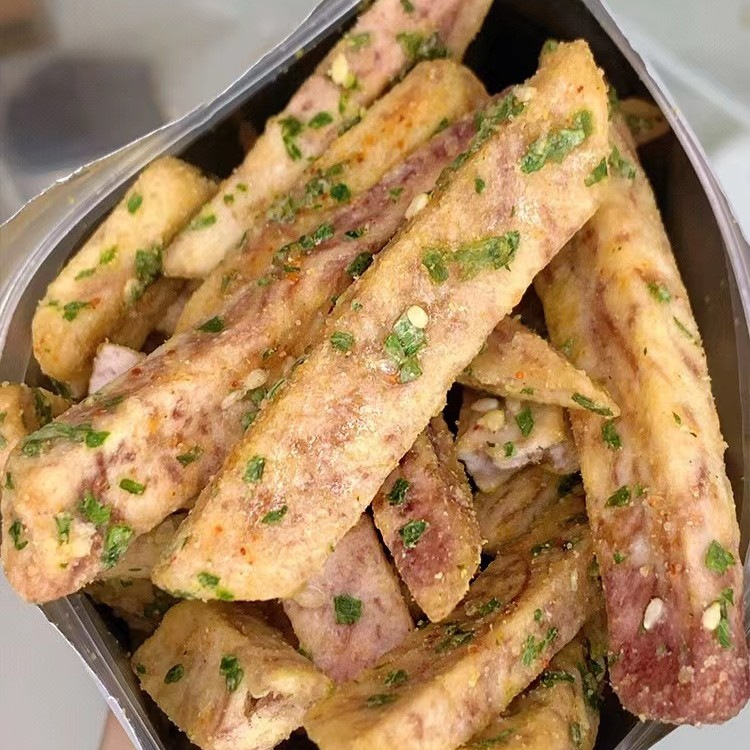 Lupu Taro Strips, Crab Roe Flavor, Chives, Salted Egg Yolk, Seaweed Flavor, Casual Snacks, Taro Strips