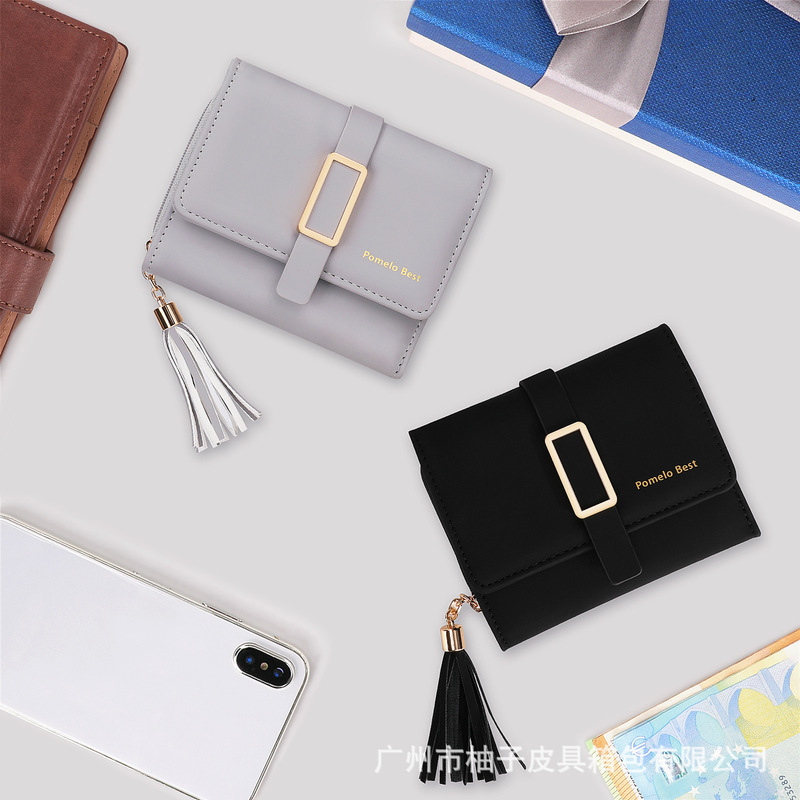 Cross-Border Japanese Short Wallet Fashion Anti-Theft Women's Wallet Cross-Border Japanese Short Wallet Fashion Anti-Theft Women's Wallet