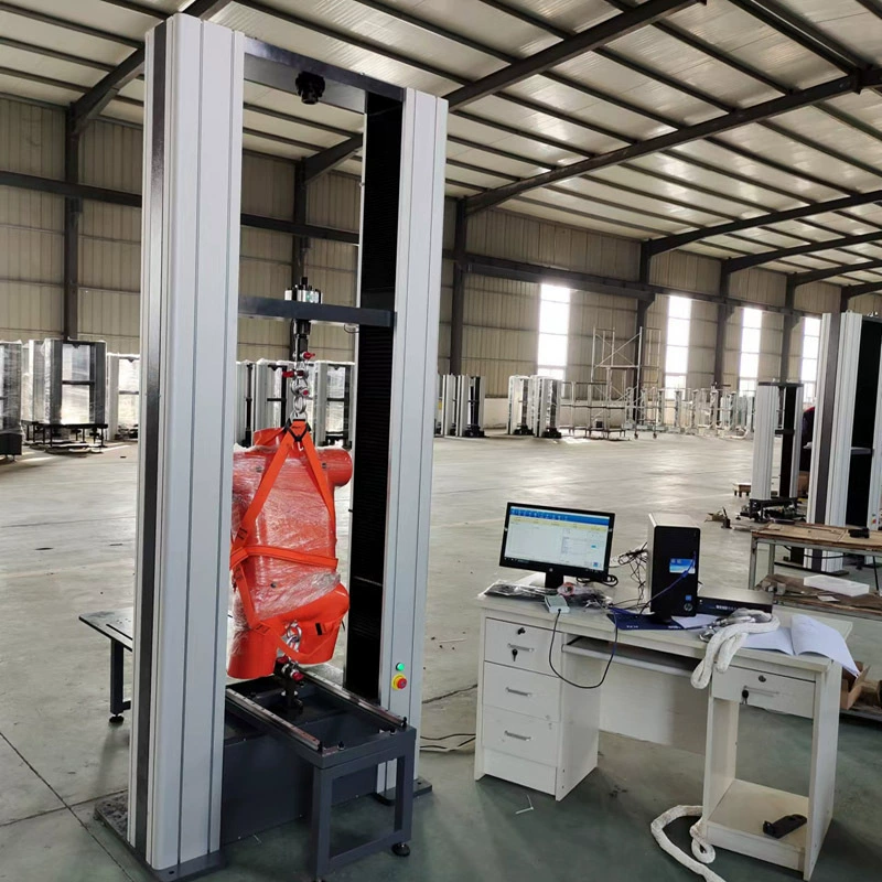 Машина для испытания натяжения ремней безопасности, машина для испытания ремней безопасности на падение манекена WDW-50, машина для испытания натяжения страховочных тросов