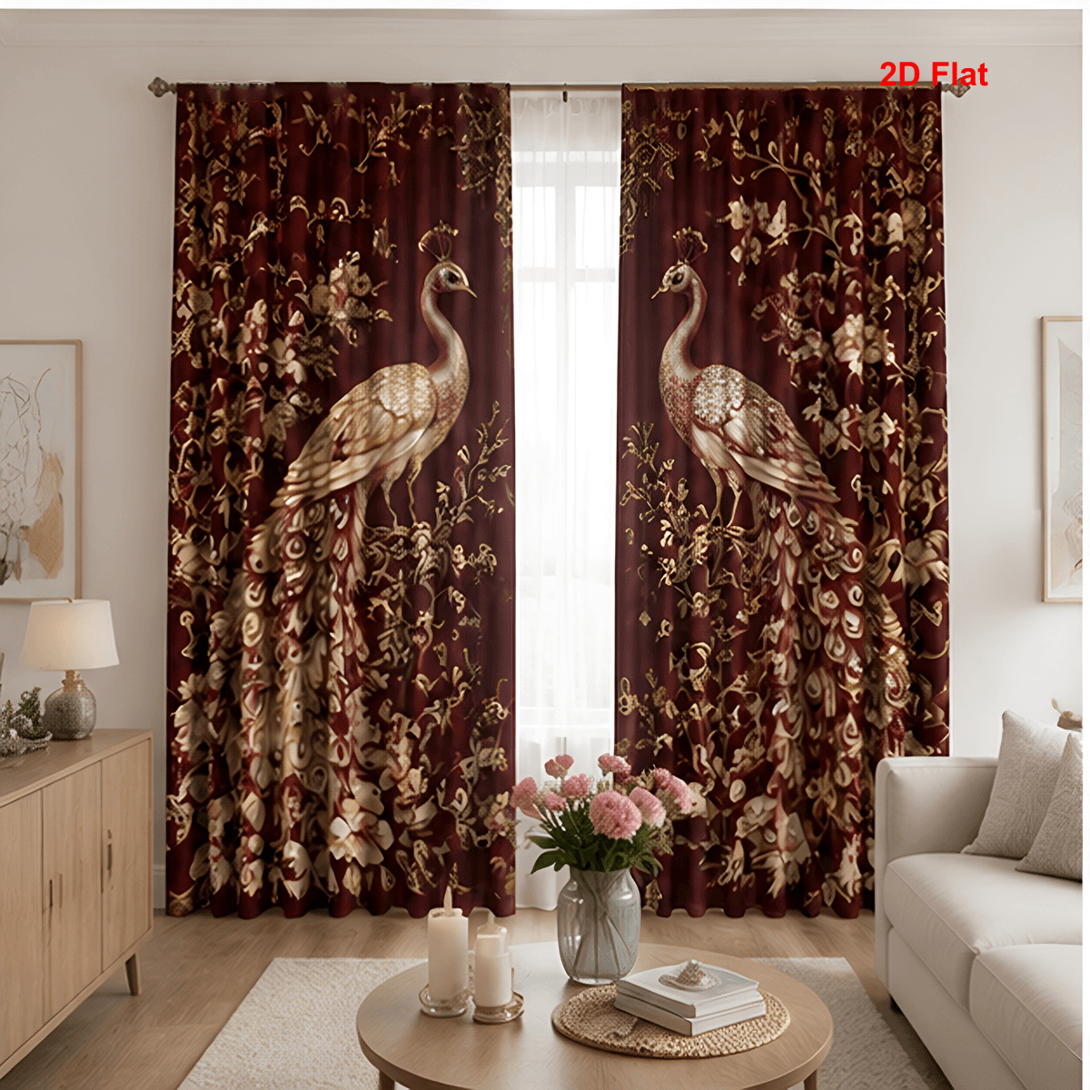 Cortina POD personalizada transfronteriza sala de estar para diseñar cortinas de impresión digital cortinas de decoración europea y americana cortina de tela gruesa image 13