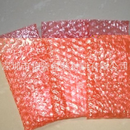 批发防静电汽泡袋.红色防静电汽泡袋.防静电大汽泡卷料 价格实惠
