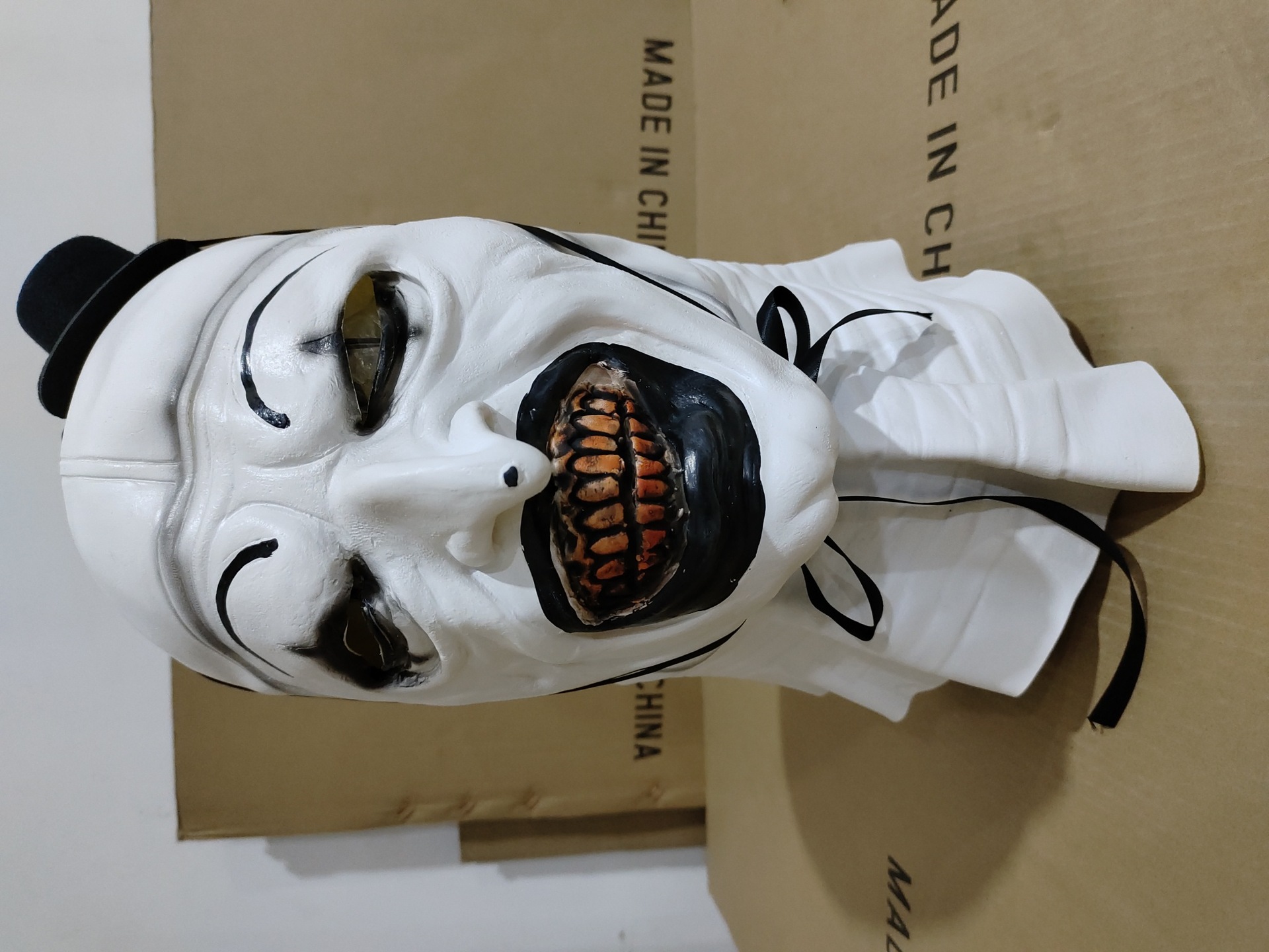 Home & Garden 2024 nei Séil Break Clown Mask Séil Break Clown Kappbekleedung Halloween Horror Masquerade Mask_voghion.com