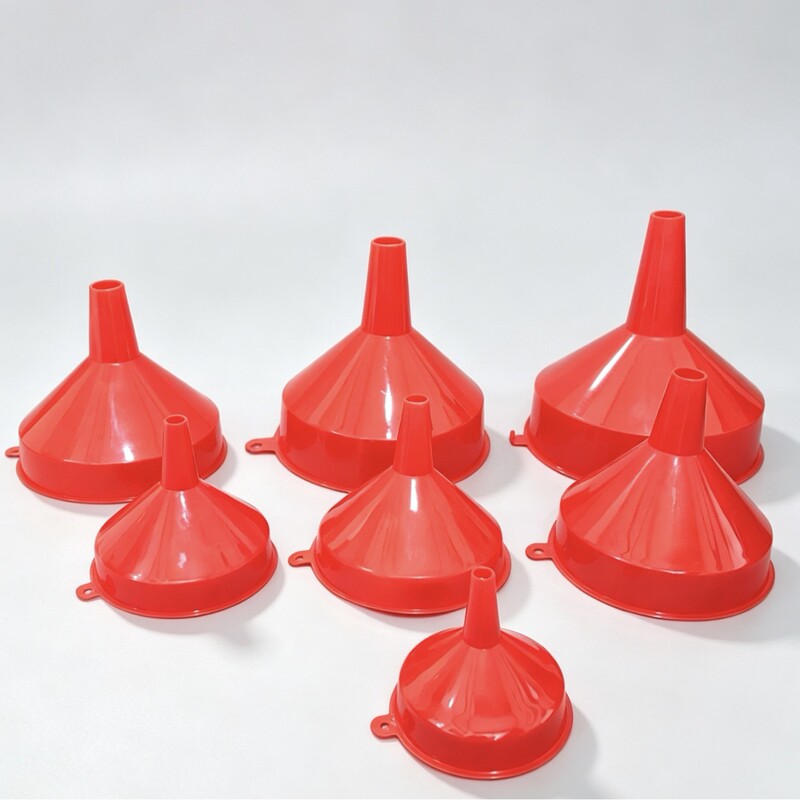 Plastic Funnel for Industrial and Household Use, Oil Funnel, Red, Various Specifications, Hdpe Material Plastic Funnel for Industrial and Household Use, Oil Funnel, Red, Various Specifications, Hdpe Material