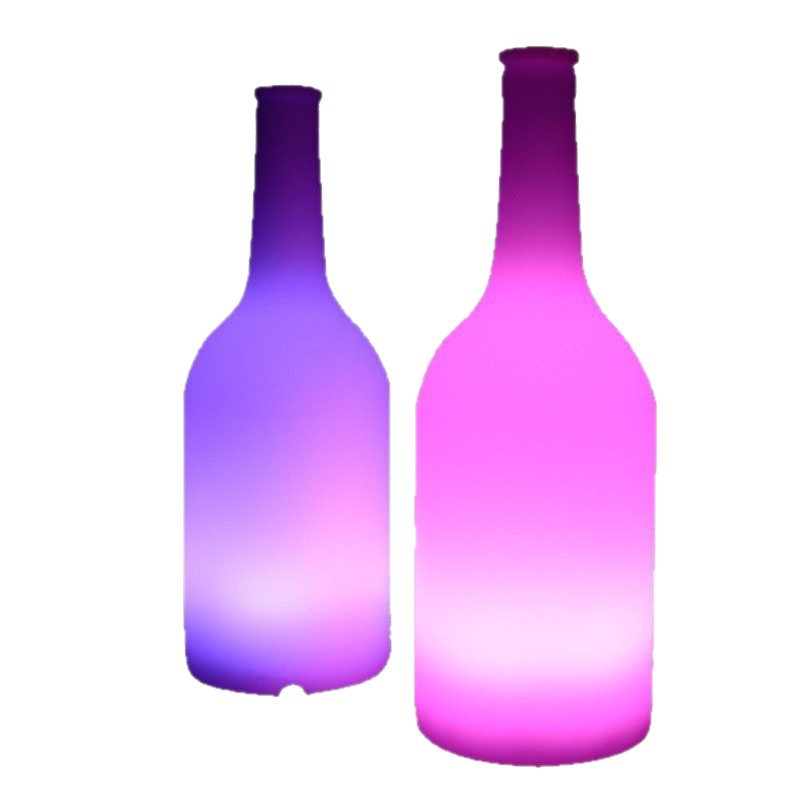Transfronteriza LED decoración creativa de botellas de vino restaurante discoteca bar lámpara de mesa atmósfera lámpara decoración lámpara de noche