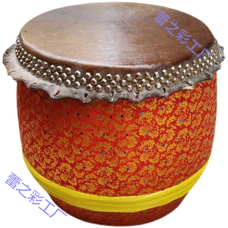 Cuerpo de vaca profesional de león tambor, gong, tambor, tambor de barco dragón tambor de guerra pulgada pulgada pulgada